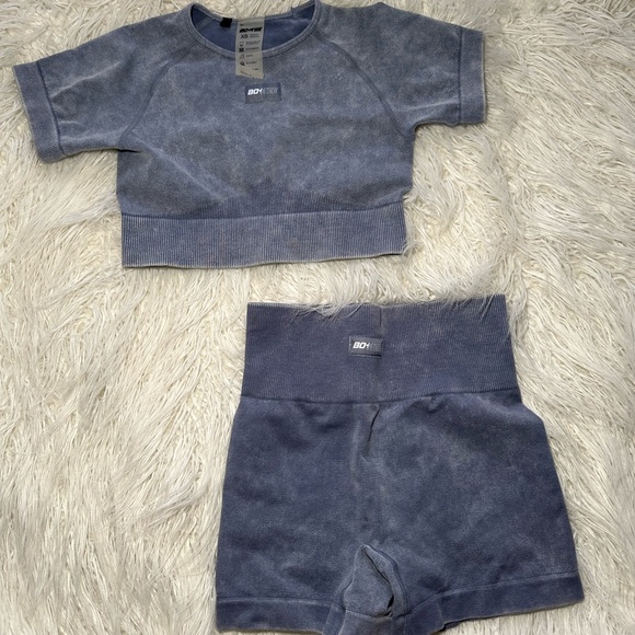 Oh Polly Other - BoTee acid wash seamless set